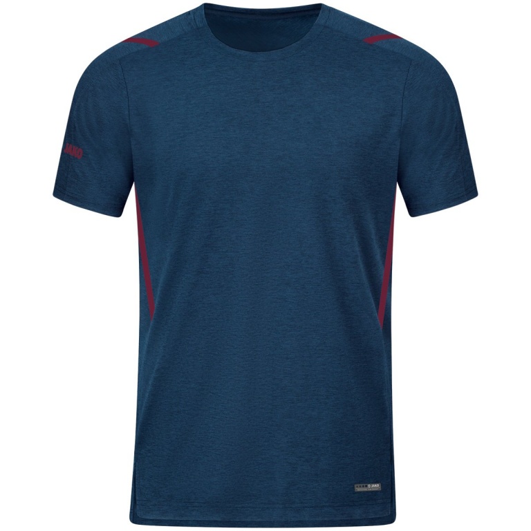 JAKO Sport-Tshirt Challenge - Polyester-Stretch-Jersey dunkelblau/rot Jungen